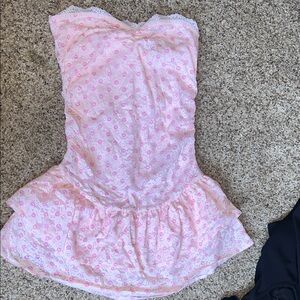 LOVESHACKFANCY Pink dress sz xs